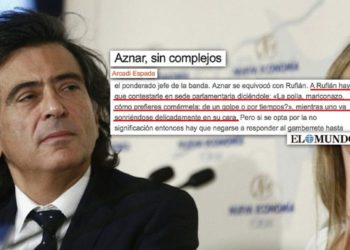 Rufian blanqueja el xenòfob Arcadi Espada